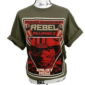 Disney Parks Star Wars Rebel Alliance Luke Skywalker Tee Shirt Adult L T Shirt